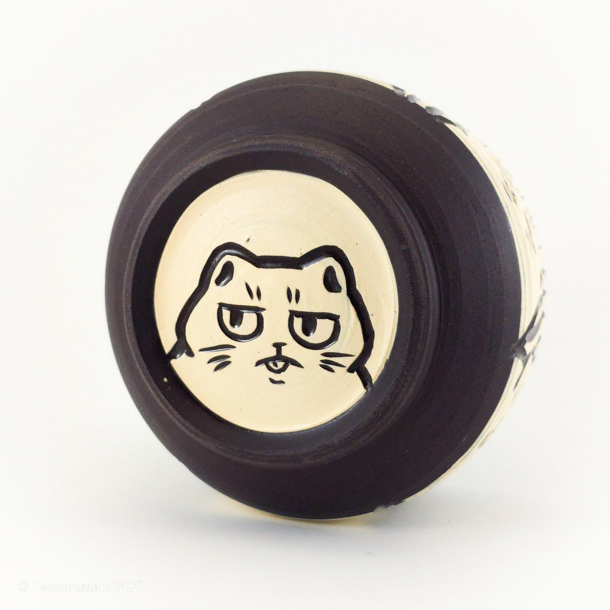 Medium Bowl With Cats