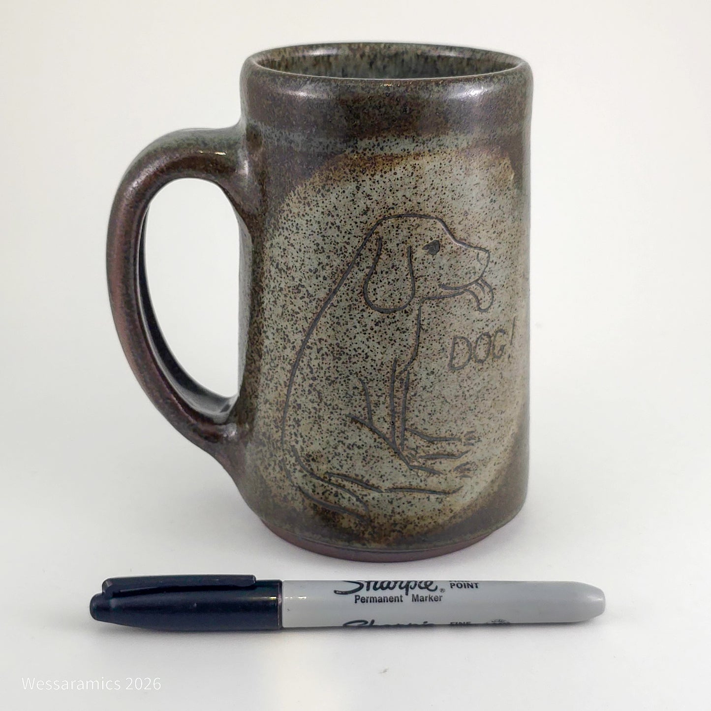 Tall Dog Mug