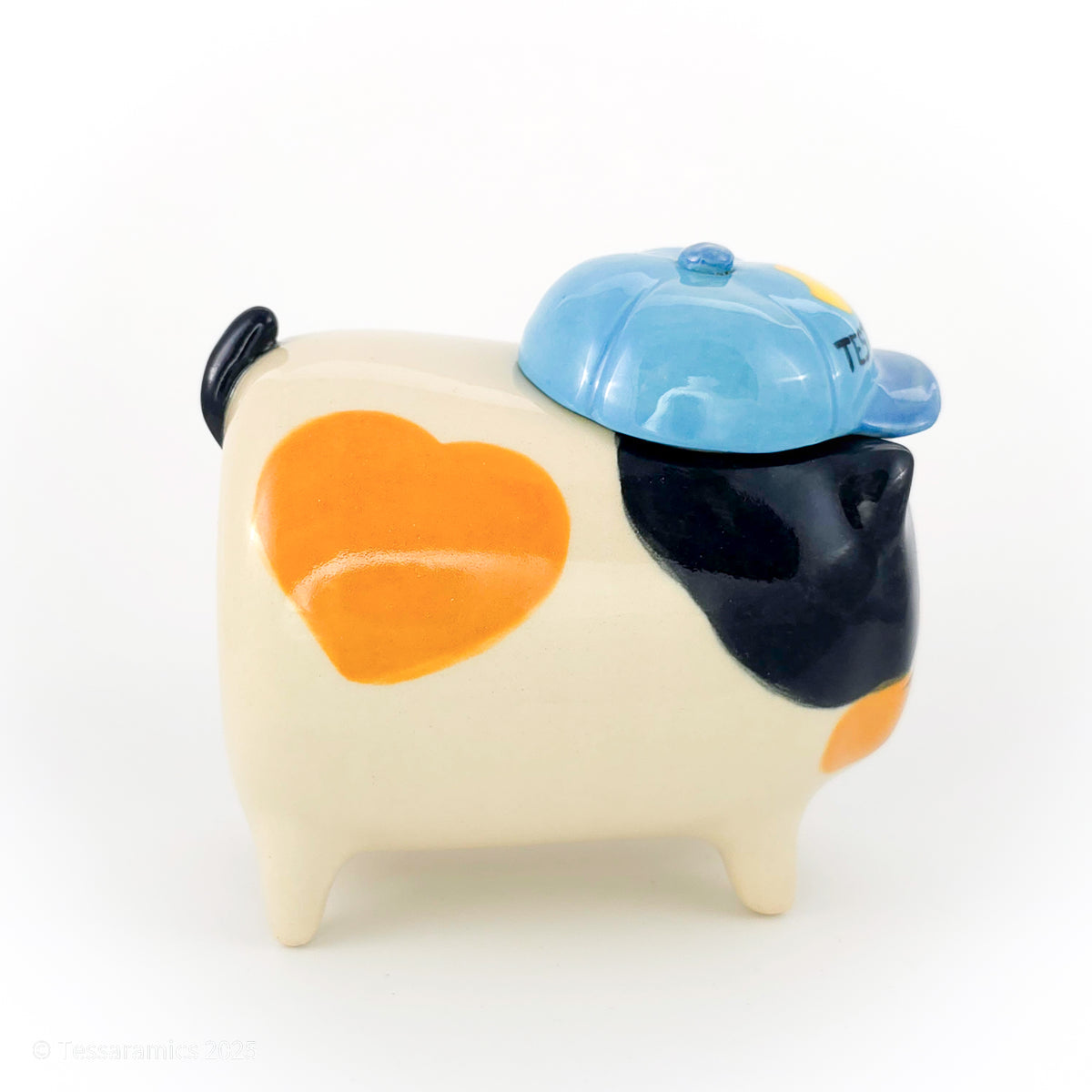 "Testosteroni" Ball Cap Calico Cat