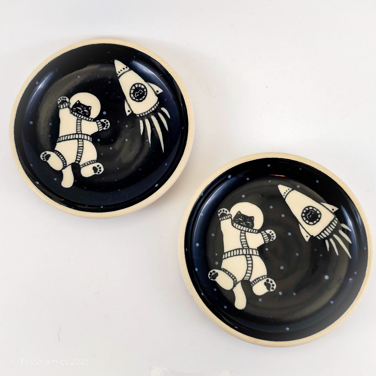 Space Cat Ring Dish*