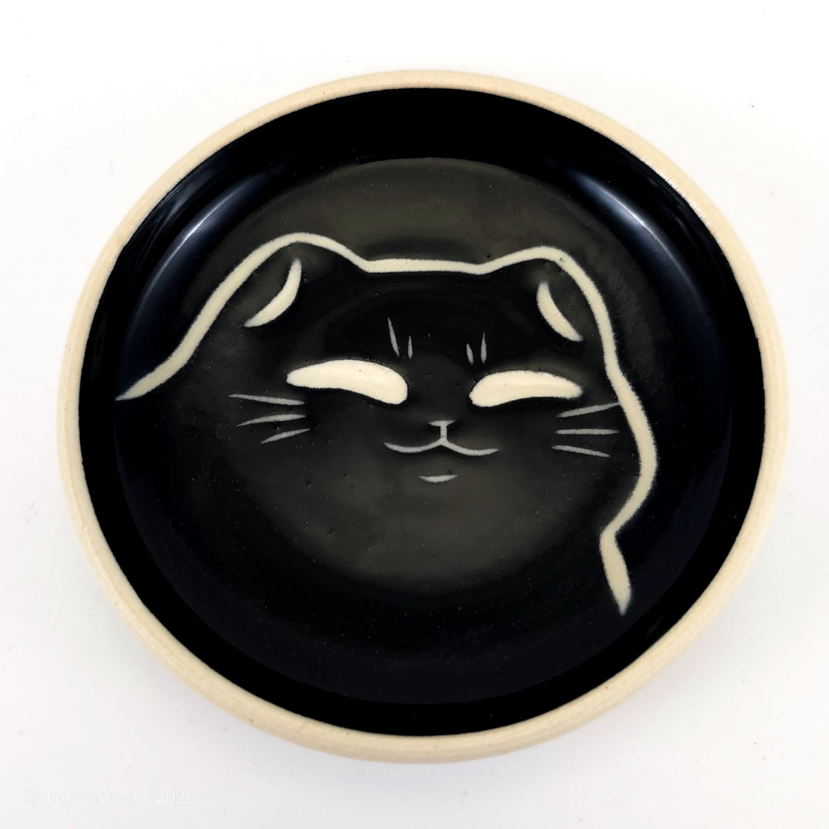Content Cat Ring Dish*