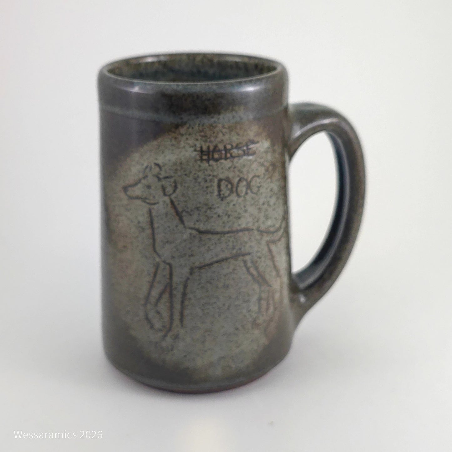 Tall Dog Mug