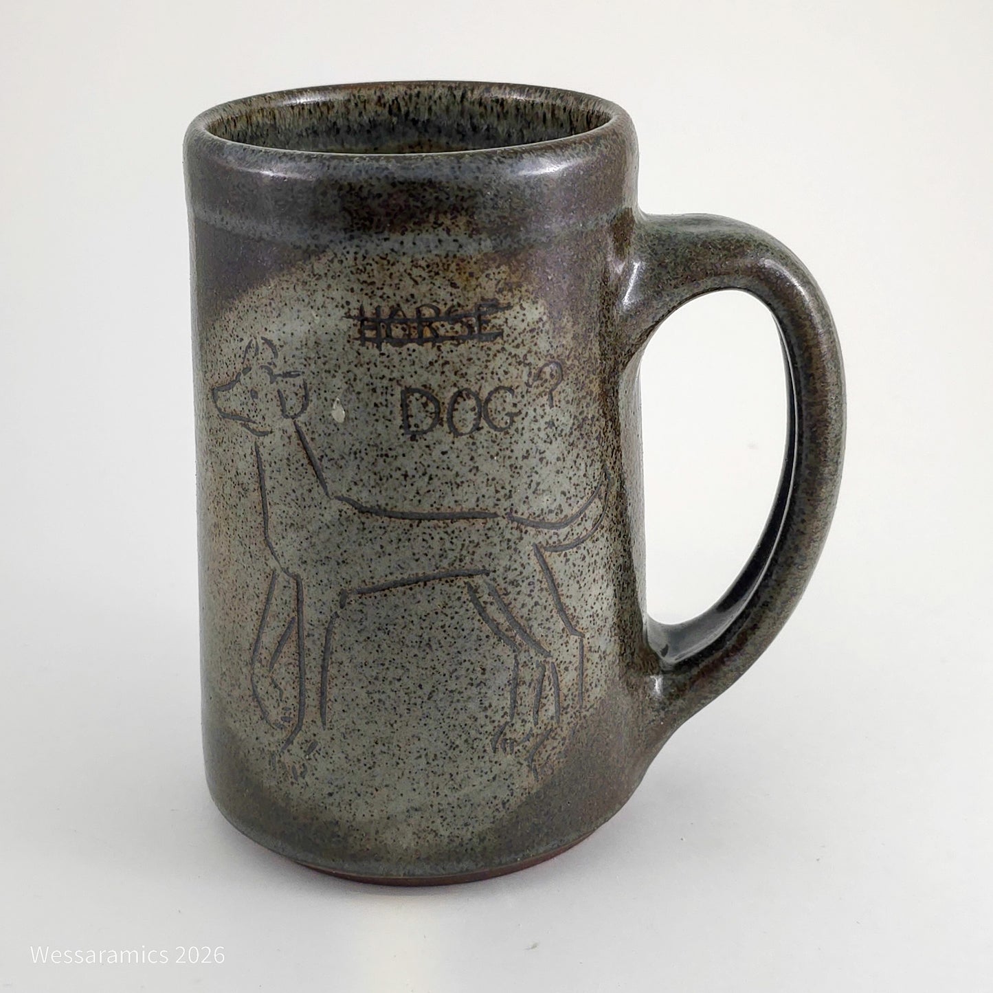 Tall Dog Mug