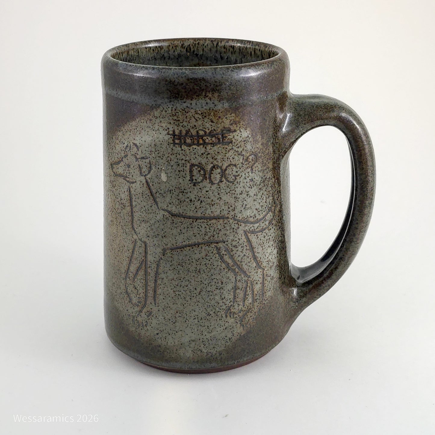 Tall Dog Mug