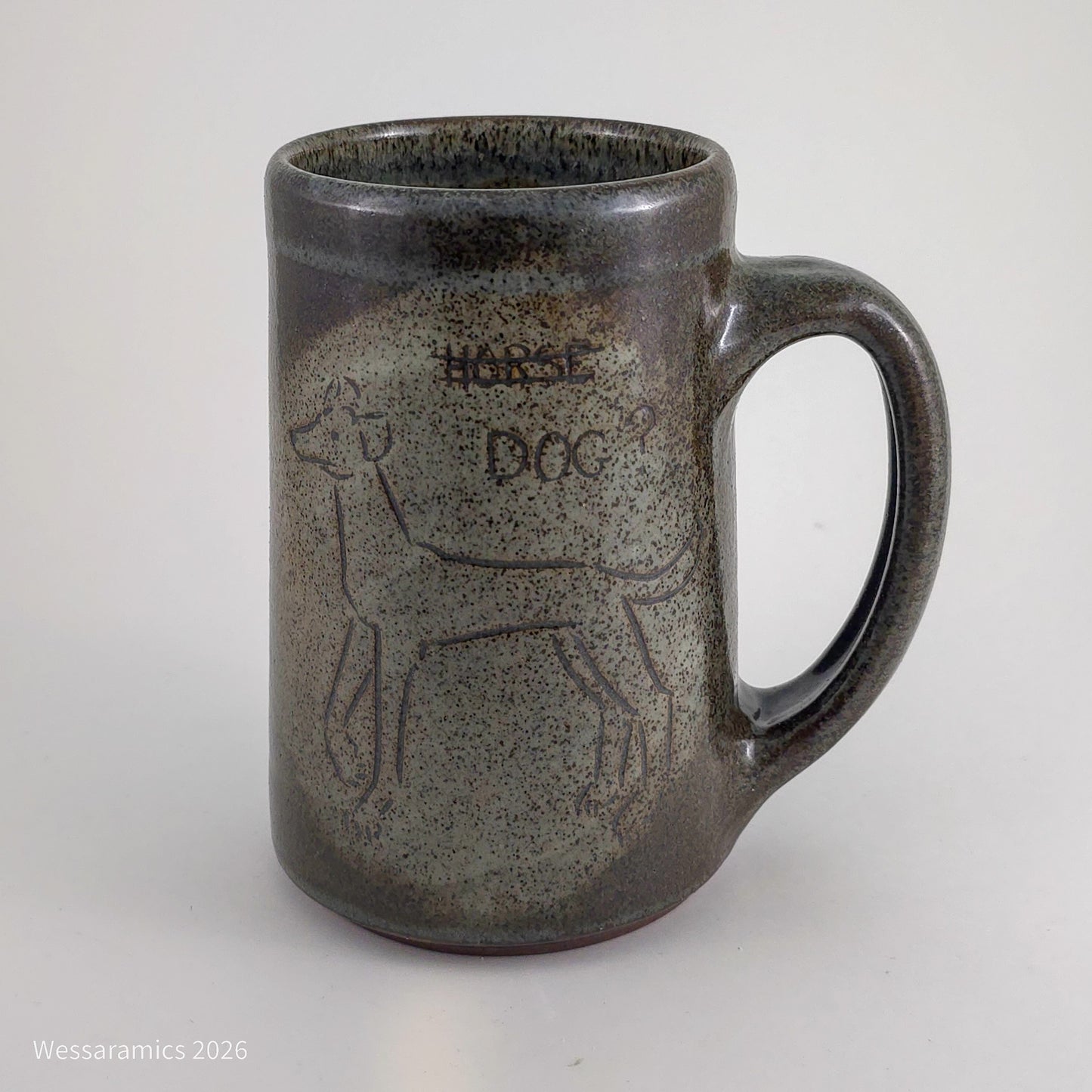 Tall Dog Mug