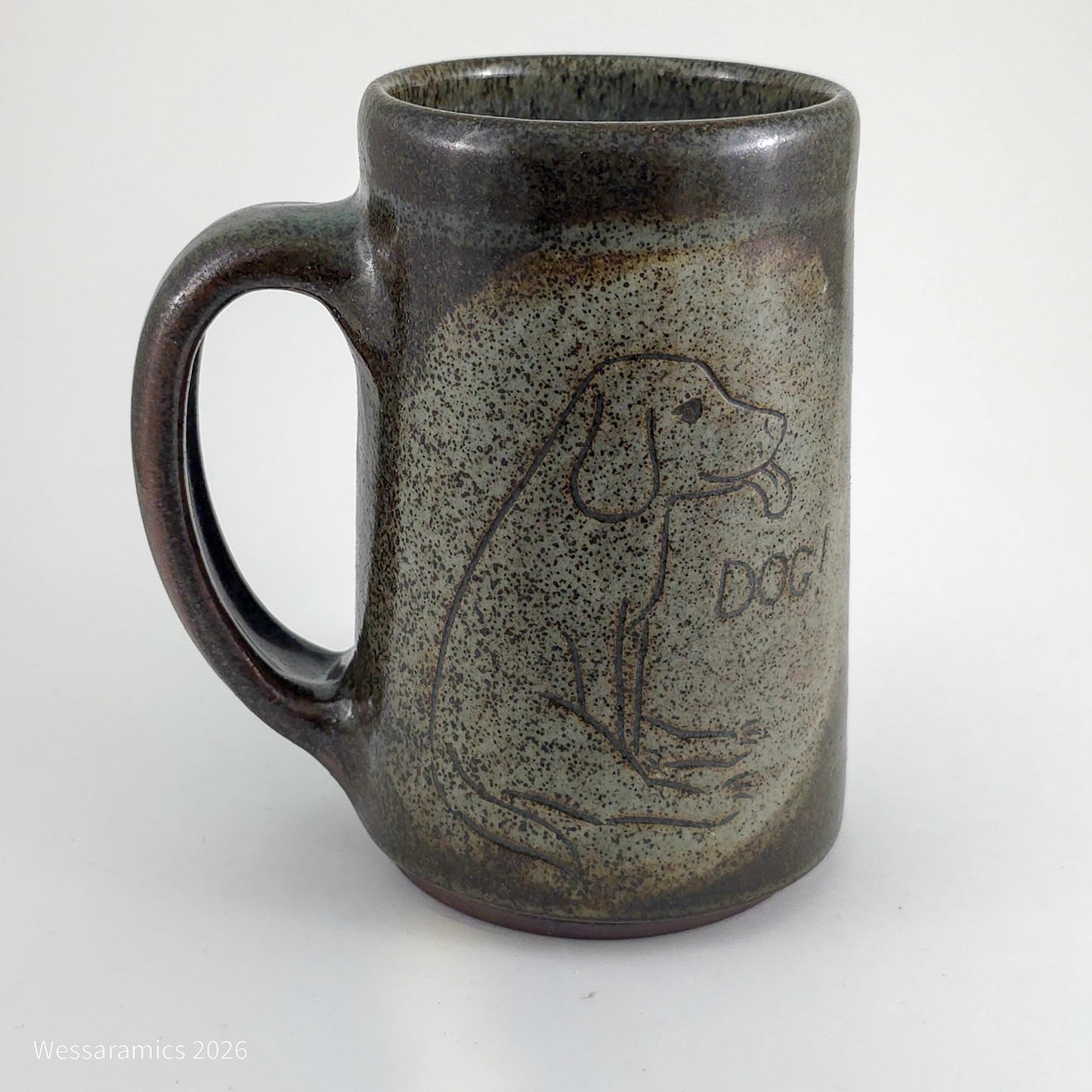 Tall Dog Mug