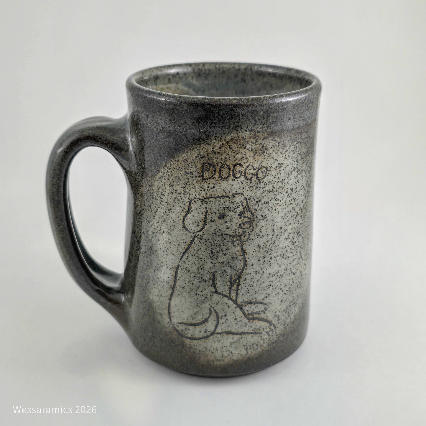 Tall Dog Mug