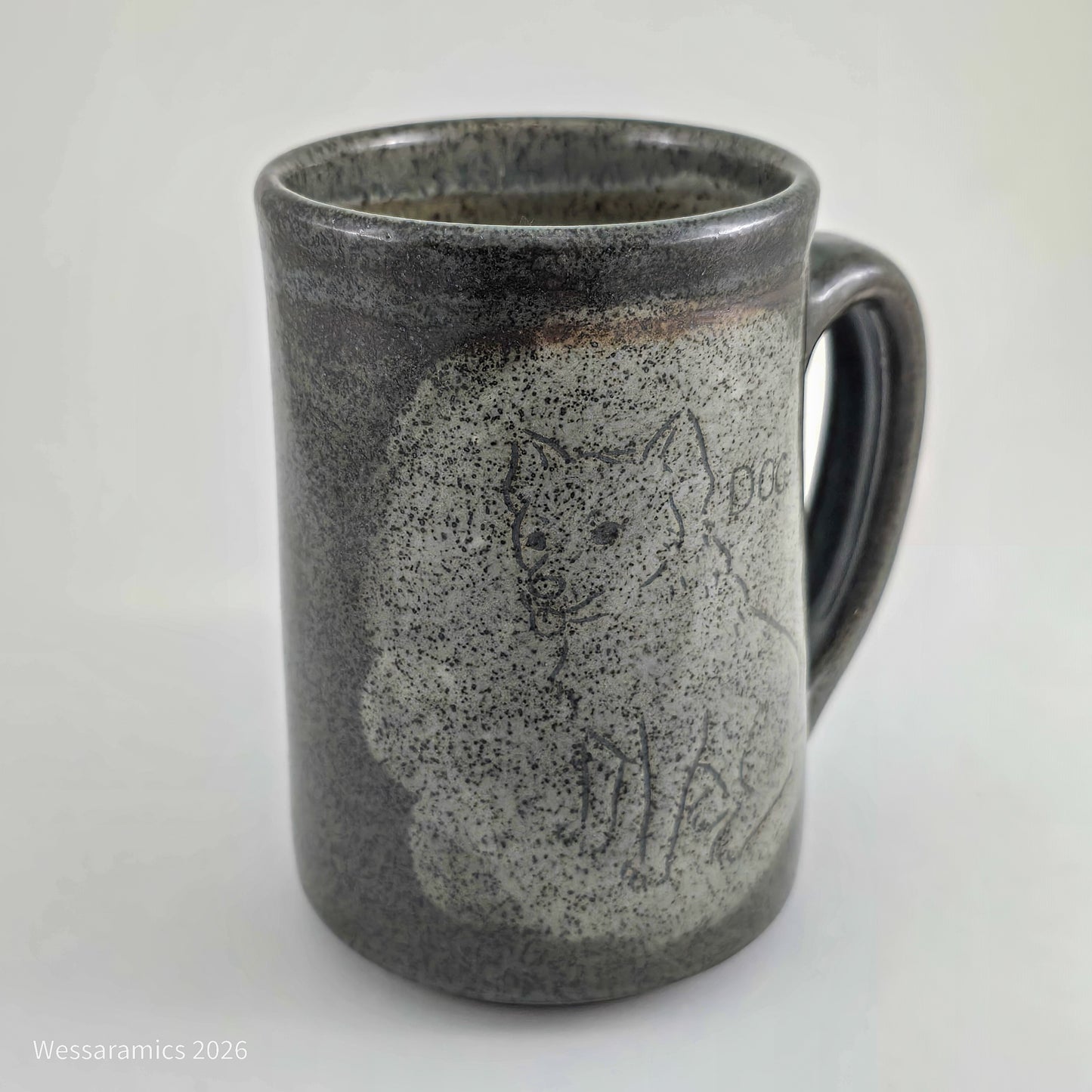 Tall Dog Mug