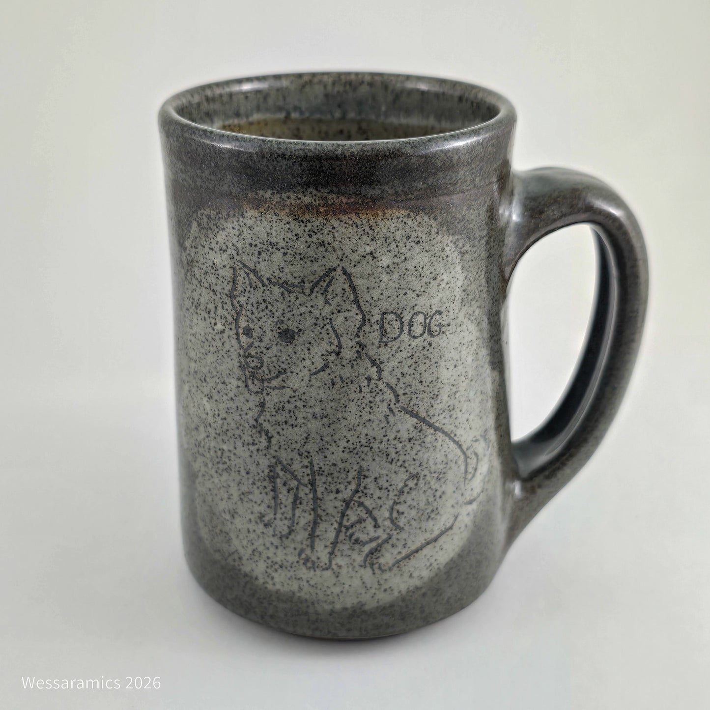 Tall Dog Mug