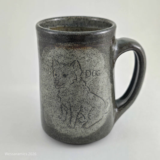 Tall Dog Mug