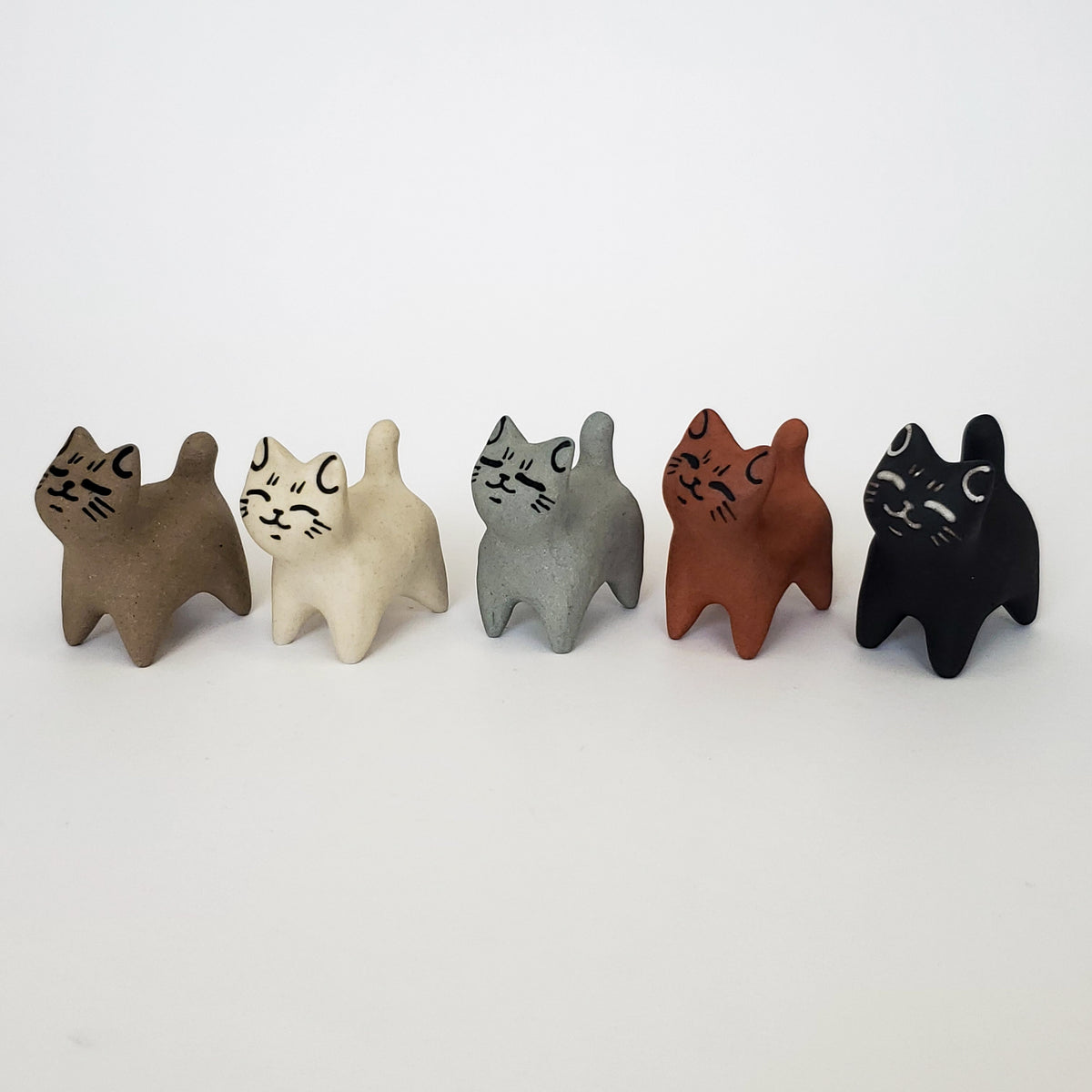 Set of 5 Tiny Cats