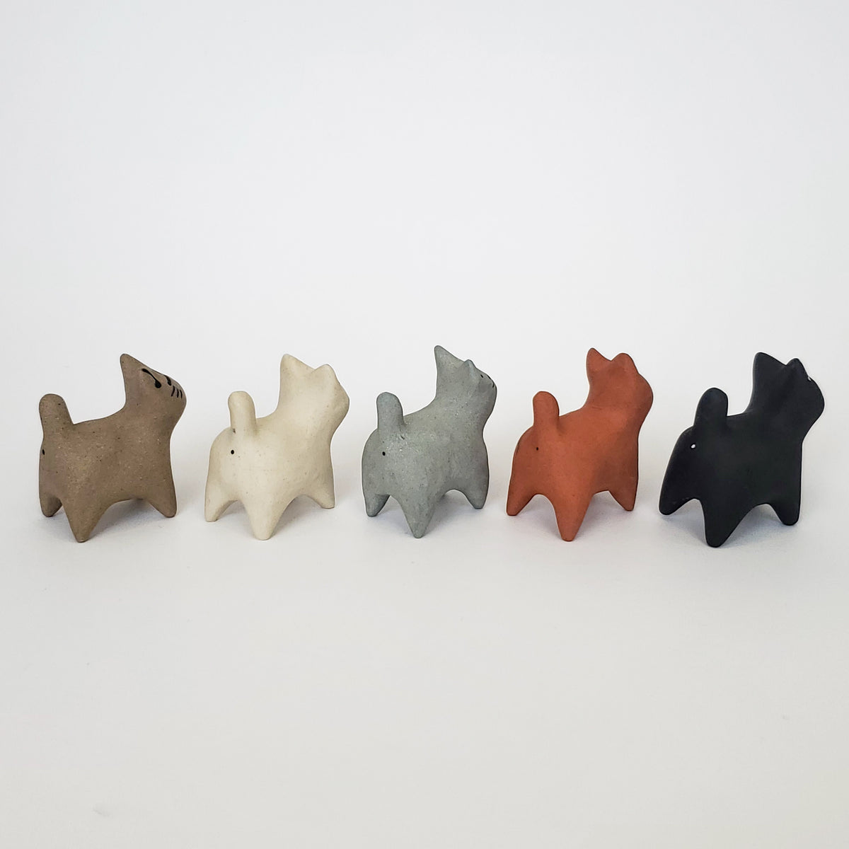 Set of 5 Tiny Cats